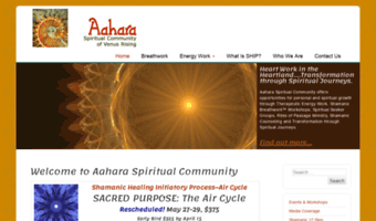 aaharaspiritualcommunity.org