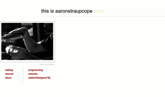 aaronstraupcope.com