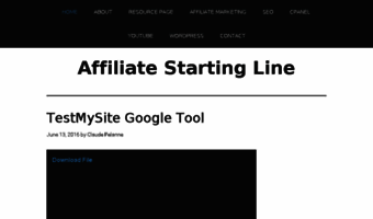 affiliatestartingline.com