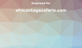 africantagasafaris.com