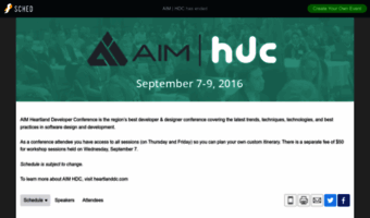 aimhdc2016.sched.org