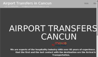 airporttransfersincancun.com