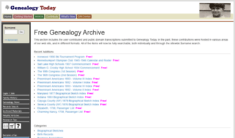 archives.genealogytoday.com
