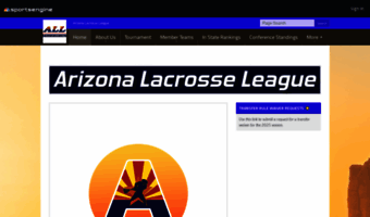 arizonalacrosseleague.com