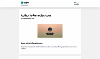 authorityremedies.com