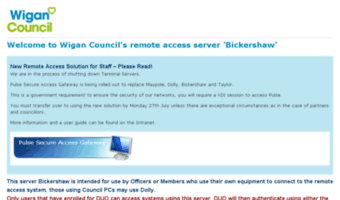 bickershaw.wigan.gov.uk