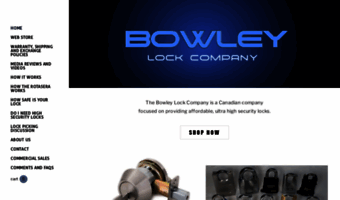 bowleylockcompany.com