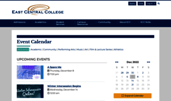 calendar.eastcentral.edu