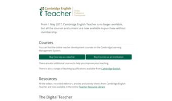 cambridgeenglishteacher.org