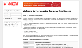 companyintelligence.morningstar.com