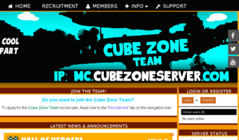 cubezoneserver.enjin.com