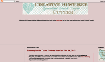 cutter.creativebusybee.com