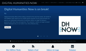 digitalhumanitiesnow.org