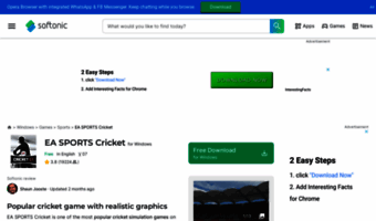 ea sports cricket website