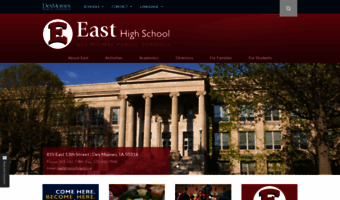 east.dmschools.org