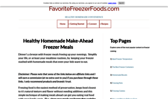 favoritefreezerfoods.com