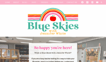 firstgradeblueskies.com