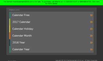 freehdcalendars2016.com