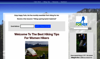 hiking-for-her.com