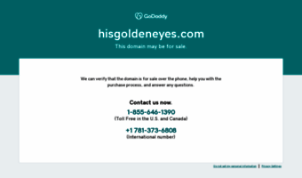 hisgoldeneyes.com