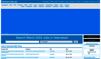 islamabad.pakistanjobs.pk