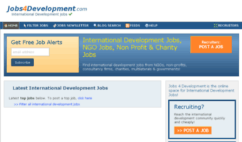 jobs4development.com