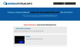 jovana-betting.serbianforum.info