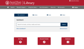 library.sacredheart.edu