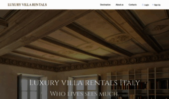 luxuryvillarentalsitaly.com