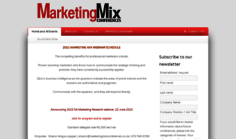 marketingmixconferences.co.za