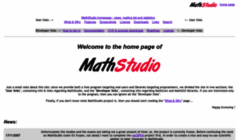 mathstudio.sourceforge.net