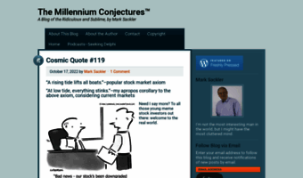 millenniumconjectures.com