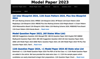 model-paper.in