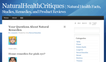 naturalhealthcritiques.com