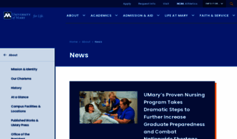 news.umary.edu