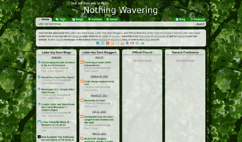nothingwavering.org