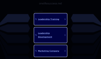 onelifesuccess.net