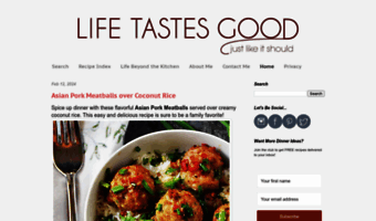 ourlifetastesgood.com