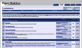 papermodelers.com
