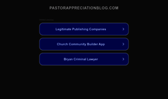 pastorappreciationblog.com