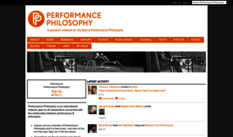 performancephilosophy.ning.com