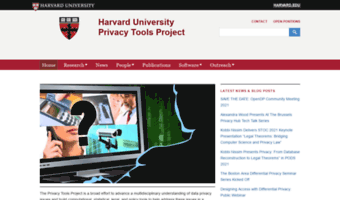 privacytools.seas.harvard.edu
