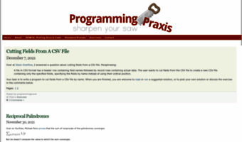 programmingpraxis.com