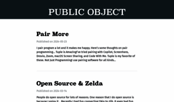 publicobject.com