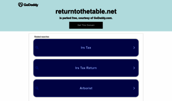 returntothetable.net