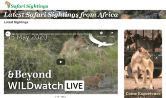 safarisightings.com