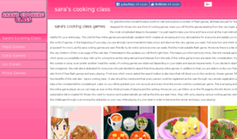 sarascookingclassgames.com
