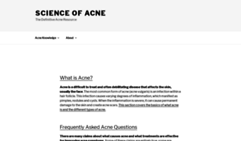 scienceofacne.com