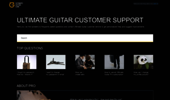 support.ultimate-guitar.com