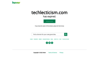 techlecticism.com